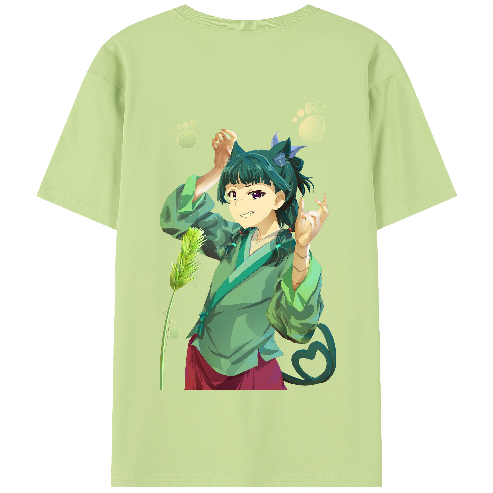 （画像用） 薬屋のひとりごと The Apothecary Diaries 綿100％半袖Tシャツ（背面プリント）
